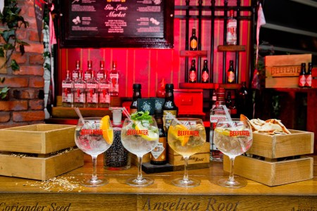 The launch of the Beefeater Gin Lane Market Experience, where they were treated to an exclusive master class with Beefeater Master Distiller Desmond Payne.”