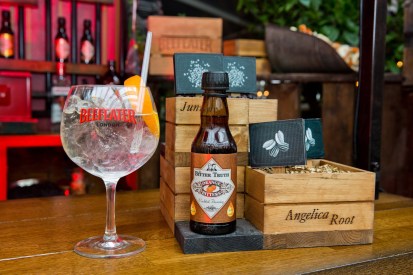 The launch of the Beefeater Gin Lane Market Experience, where they were treated to an exclusive master class with Beefeater Master Distiller Desmond Payne.”